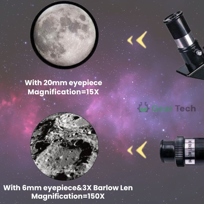 Olvoria | Professional Astronomical Telescope | 70mm Aperture, 300mm Focal Length & Easy Setup for Stargazing and Nature Exploration