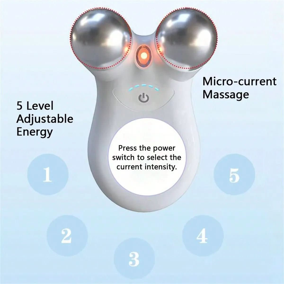 Olvoria | Professional Facial Massager with Microcurrent for Firmer, Smoother Skin