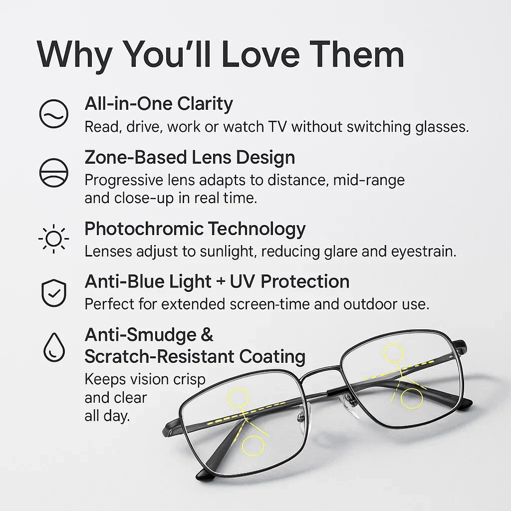 Olvoria | Progressive Multifocal Glasses