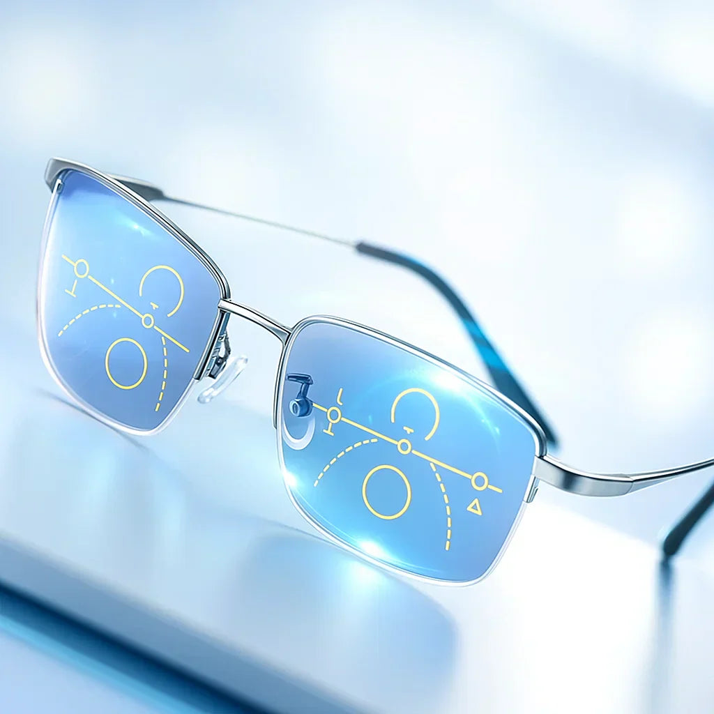 Olvoria | Progressive Multifocal Glasses for Clear Vision - German Intelligent Design for Everyday Use