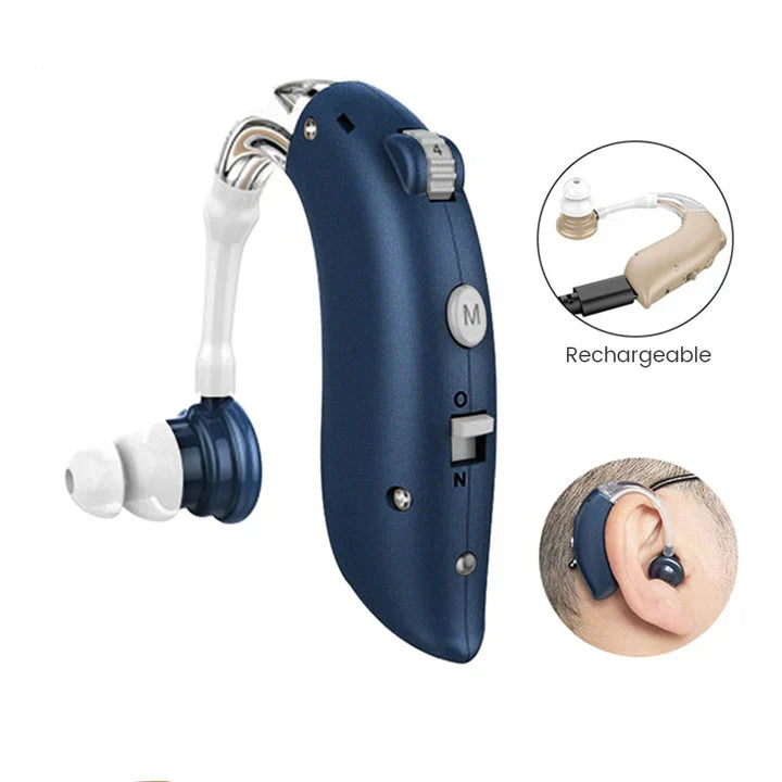 Olvoria | Rechargeable Hearing Aid Discreet USB Amplified Sound