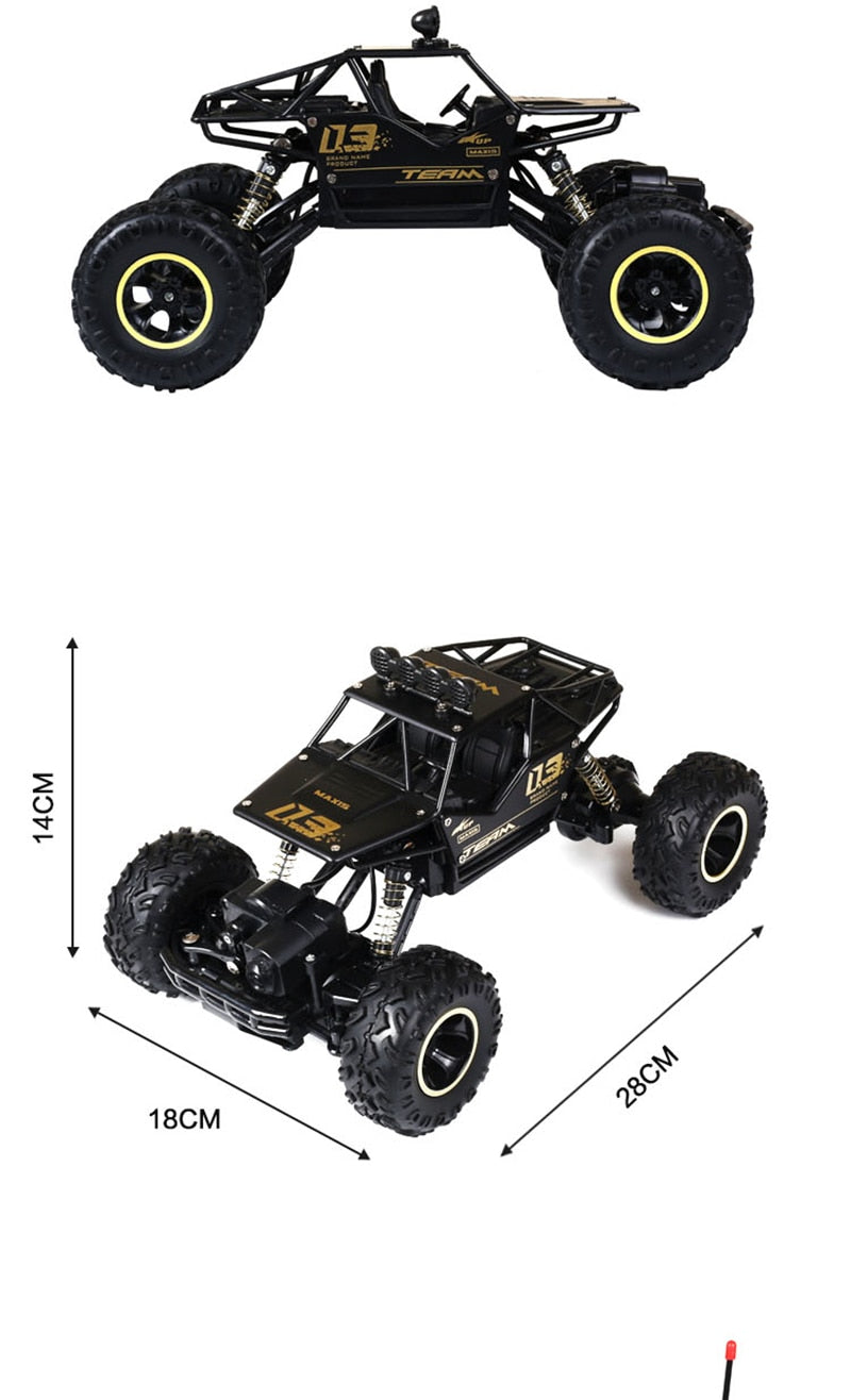 Olvoria | Remote Control Car 4x4 Rock Crawler Monster Truck