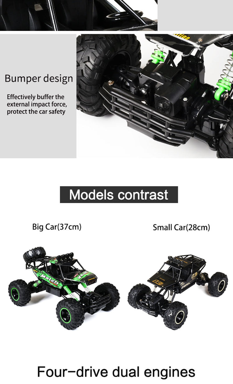 Olvoria | Remote Control Car 4x4 Rock Crawler Monster Truck