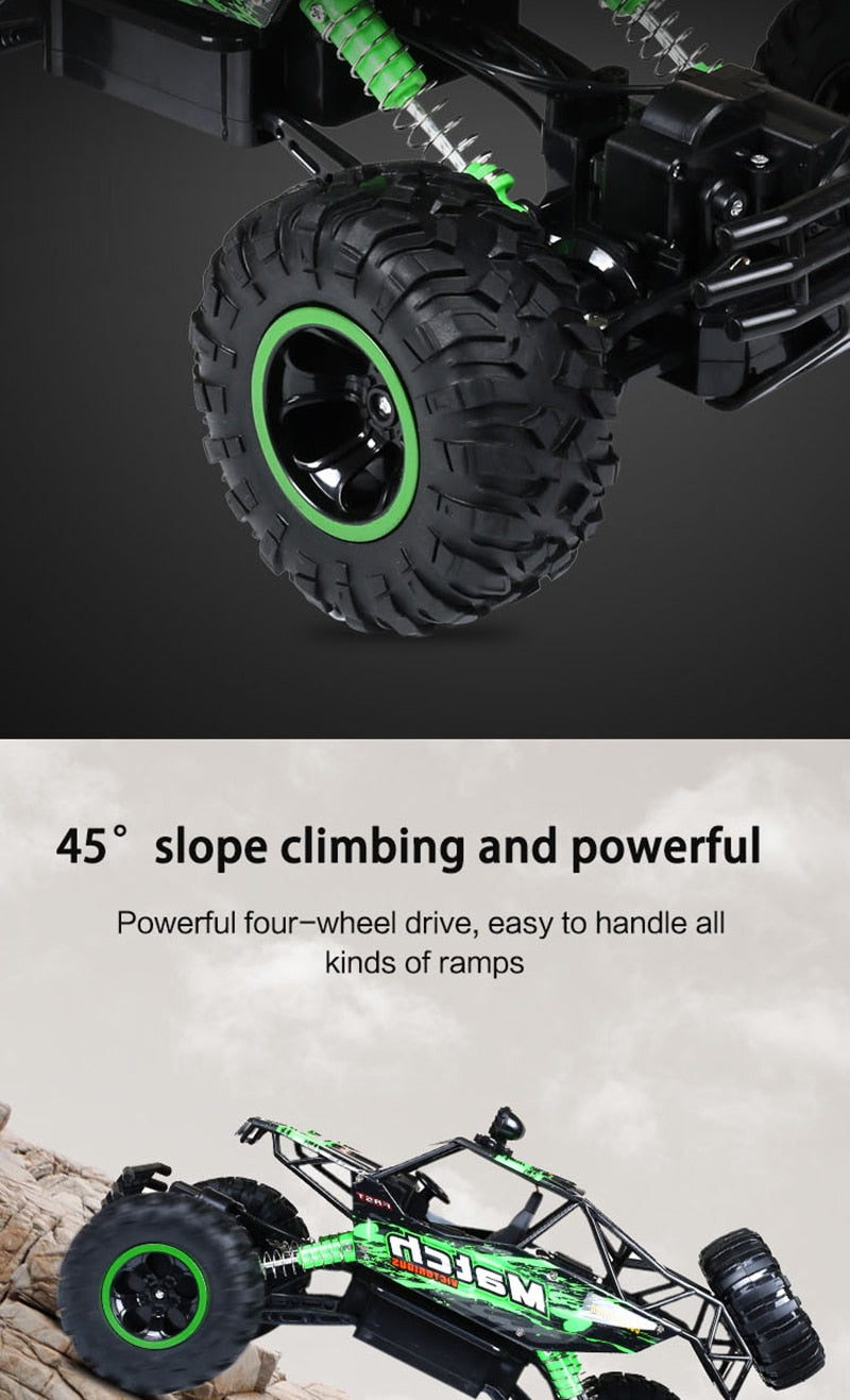 Olvoria | Remote Control Car 4x4 Rock Crawler Monster Truck