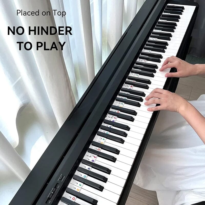 Olvoria | Removable Piano Keyboard Note Labels