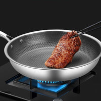Olvoria | Poêle Sandsberg avec technologie Pixel | Revêtement antiadhésif de haute qualité | Parfaite pour une cuisson uniforme | Design solide