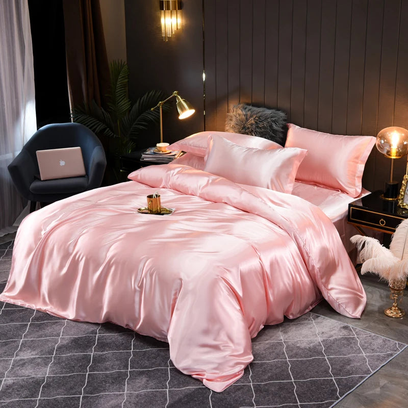 Olvoria | Satin Bedding Set with Elegant Design