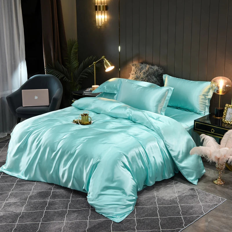 Olvoria | Satin Bedding Set with Elegant Design