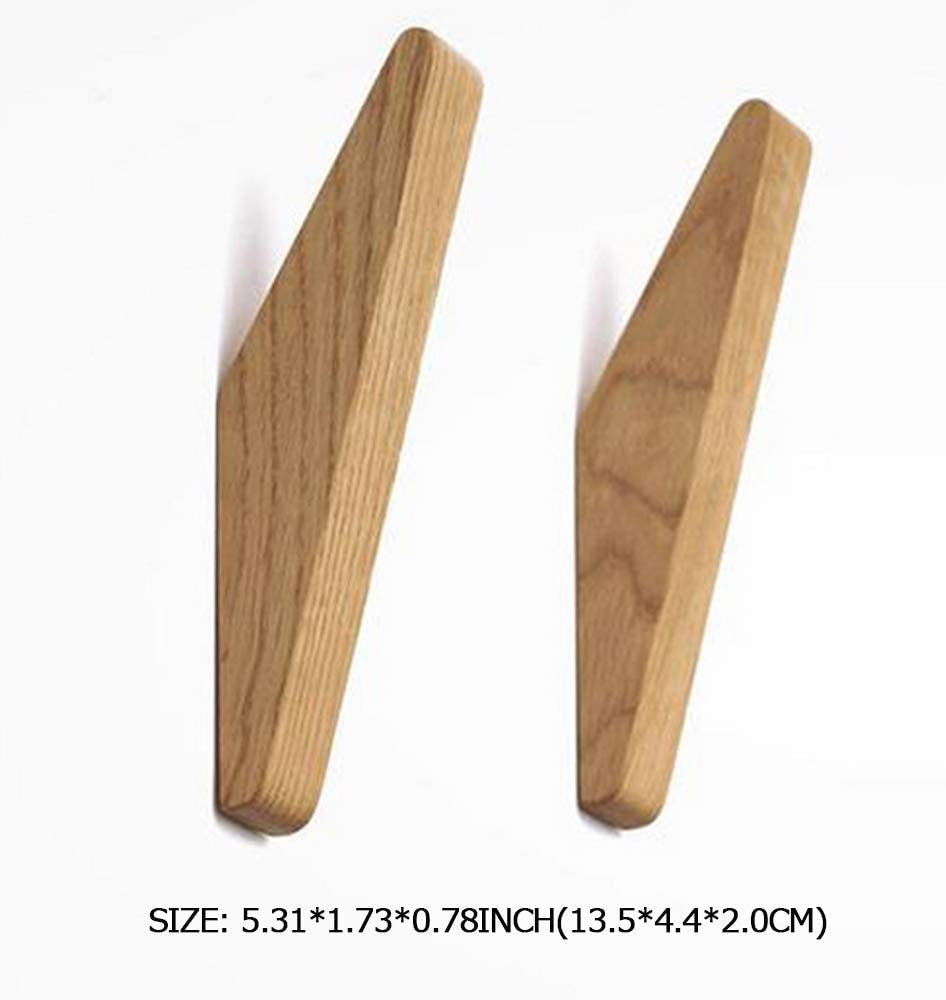 Olvoria | Scandi Set of 6 Wooden Coat Hooks
