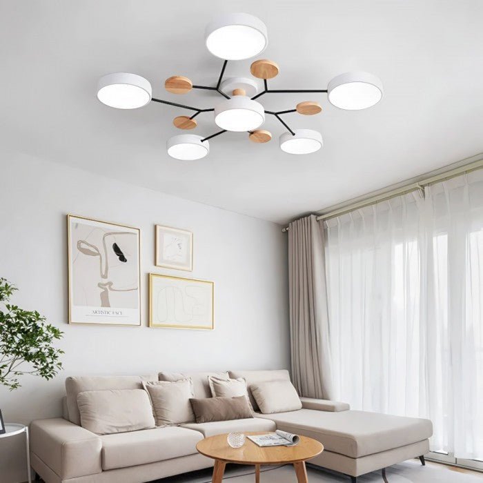 Olvoria | Scandinavian LED Ceiling Light | Branching Modern Light Design