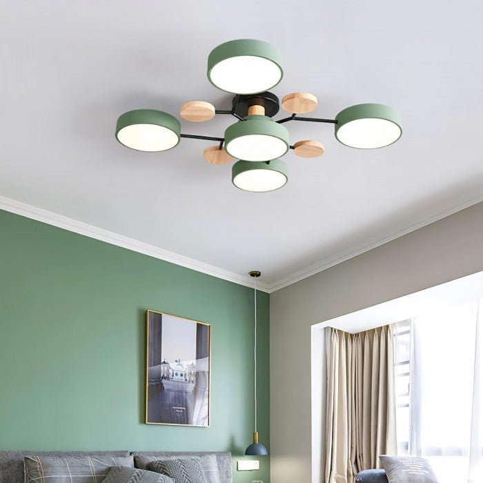 Olvoria | Scandinavian LED Ceiling Light | Branching Modern Light Design