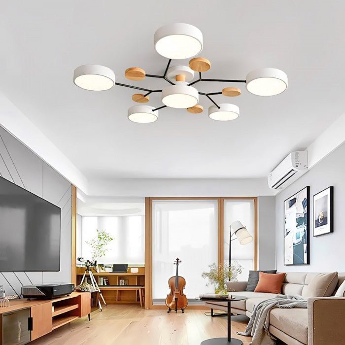 Olvoria | Scandinavian LED Ceiling Light | Branching Modern Light Design