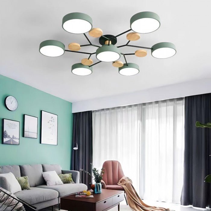 Olvoria | Scandinavian LED Ceiling Light | Branching Modern Light Design