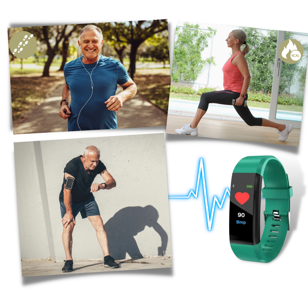 Olvoria | Senior Smartwatch | Heart Rate & Blood Pressure Always in View
