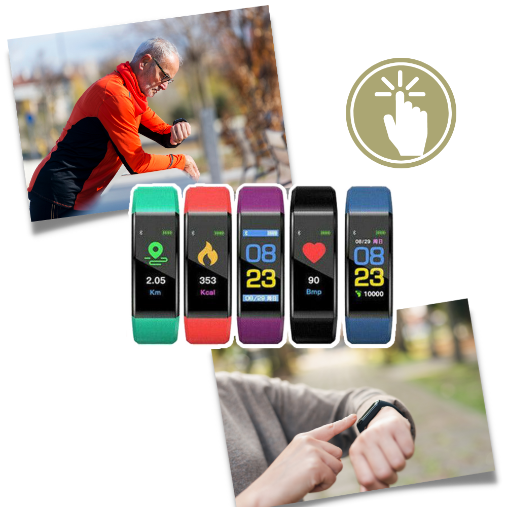 Olvoria | Senior Smartwatch | Heart Rate & Blood Pressure Always in View