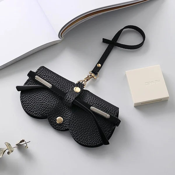 Olvoria | ShadeShield Soft Leather Sunglasses Case