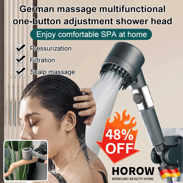 Olvoria | Shower Head – PowerSpray – Increased Pressure – Spa Experience
