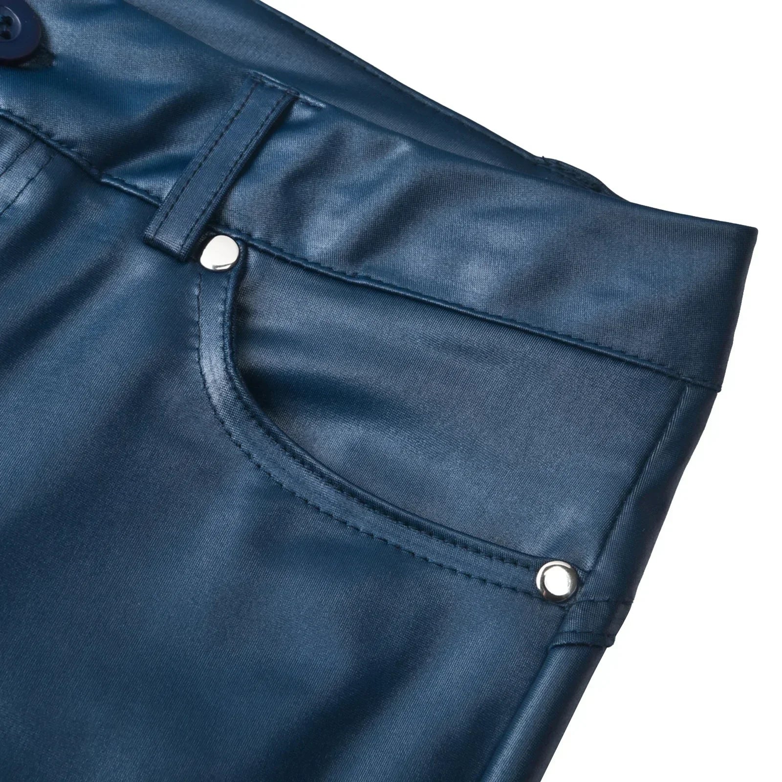 Olvoria Skinny Leather Pants