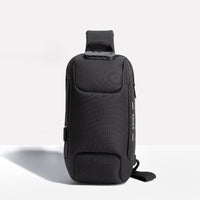 Olvoria | Bolso bandolera con carga USB y cierre de seguridad