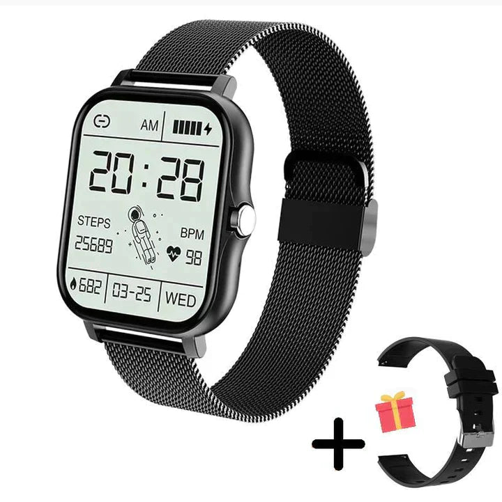 Olvoria | Smartwatch 1.83 inches – Fitness Watch with Health Features and Bluetooth Calling