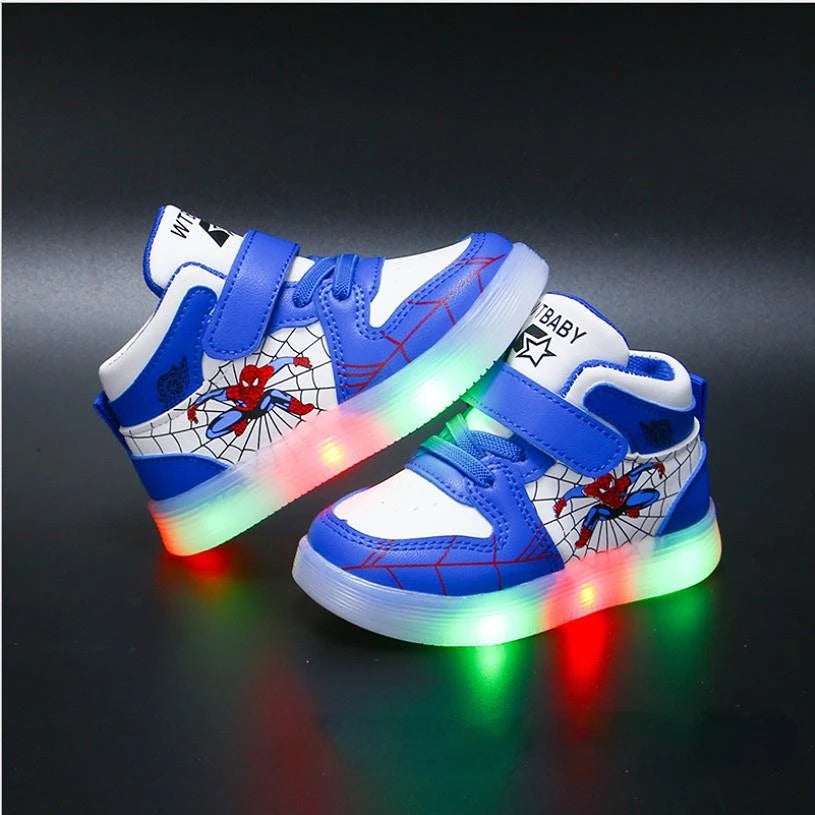 Olvoria - Spiderman Shoes for Kids