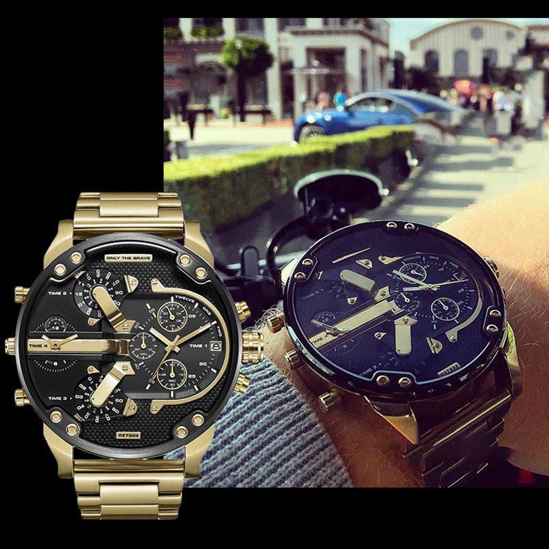 Olvoria | Stainless Steel Chronograph Quartz Watch