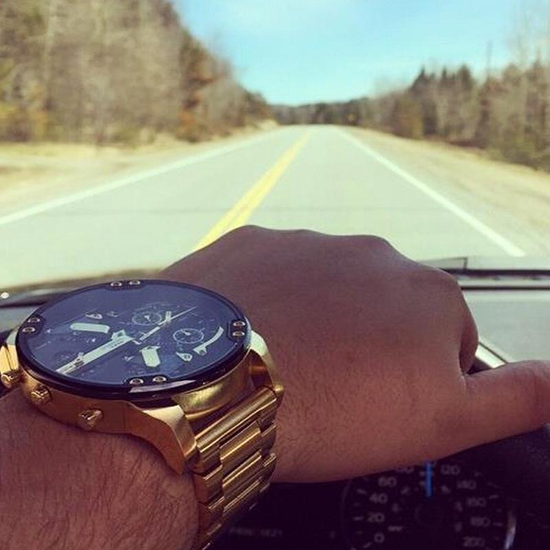 Olvoria | Stainless Steel Chronograph Quartz Watch