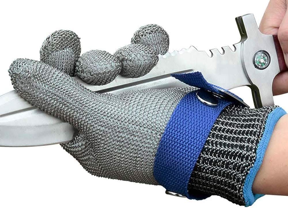 Olvoria | Stainless Steel Safety Gloves with Maximum Cut Resistance