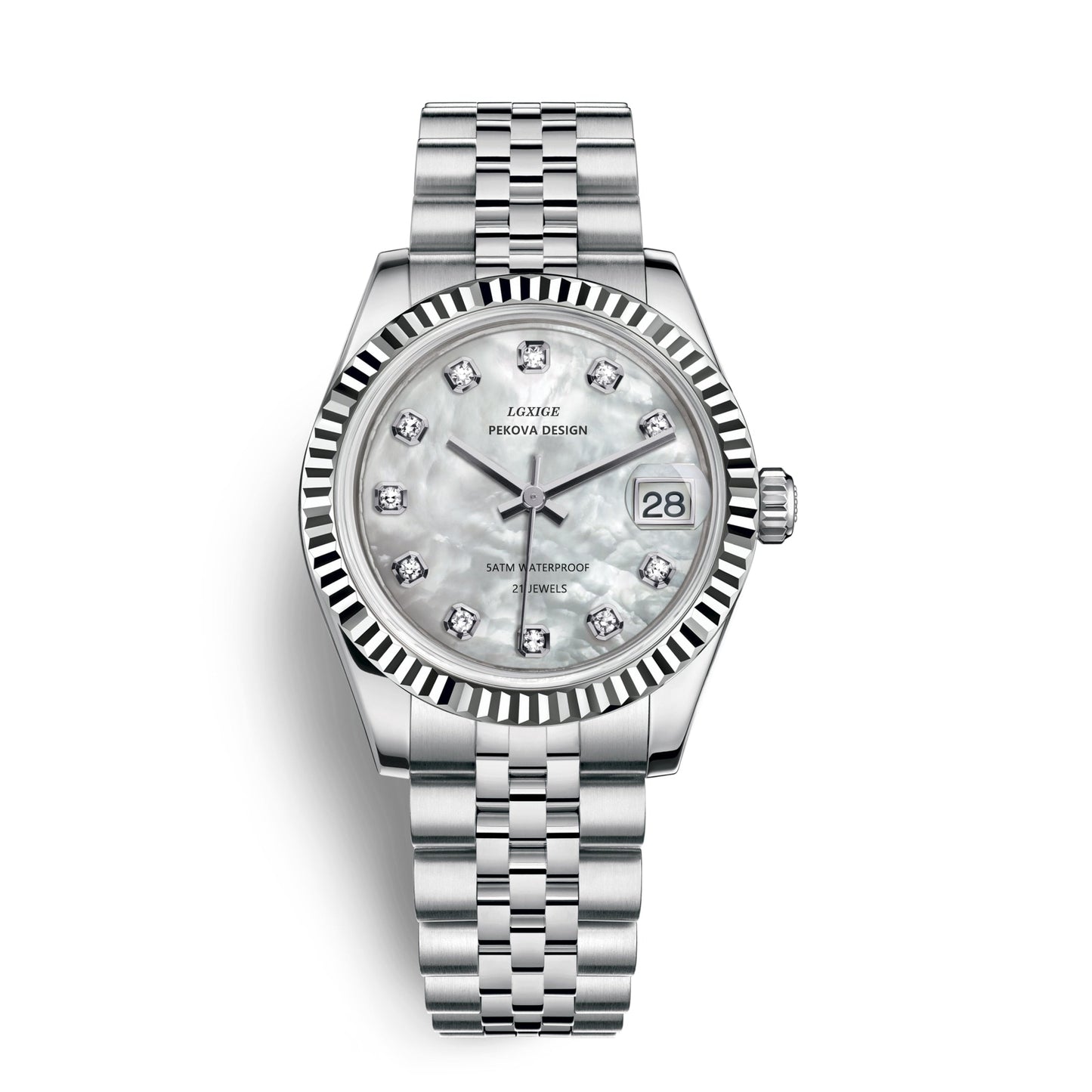 Olvoria | Stainless Steel Wristwatch | Classic Design