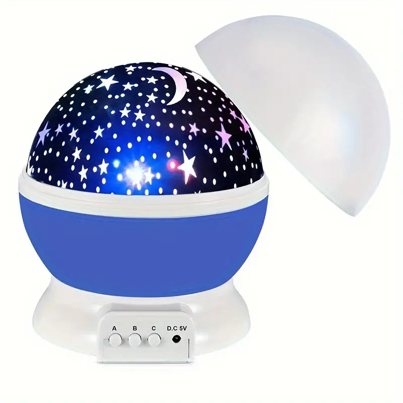 Olvoria | Star Projector Night Light | Soothing Sky Projection with Music