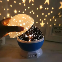 Olvoria | Veilleuse projecteur d’étoiles | Projection apaisante du ciel avec musique