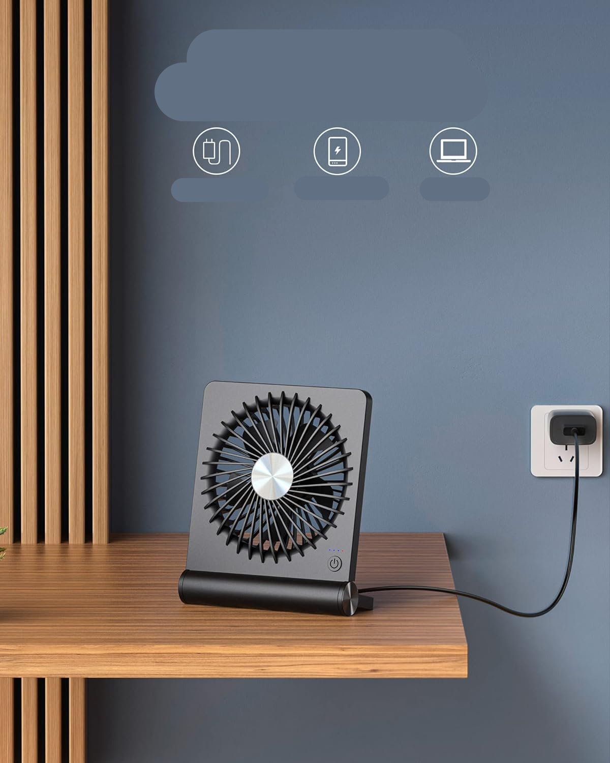 Olvoria | Strong Wind Ultralight Small Table Fan