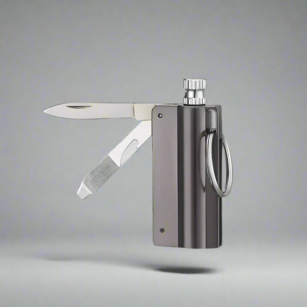 Olvoria | Survival Waterproof Flint Fire Starter Keychain