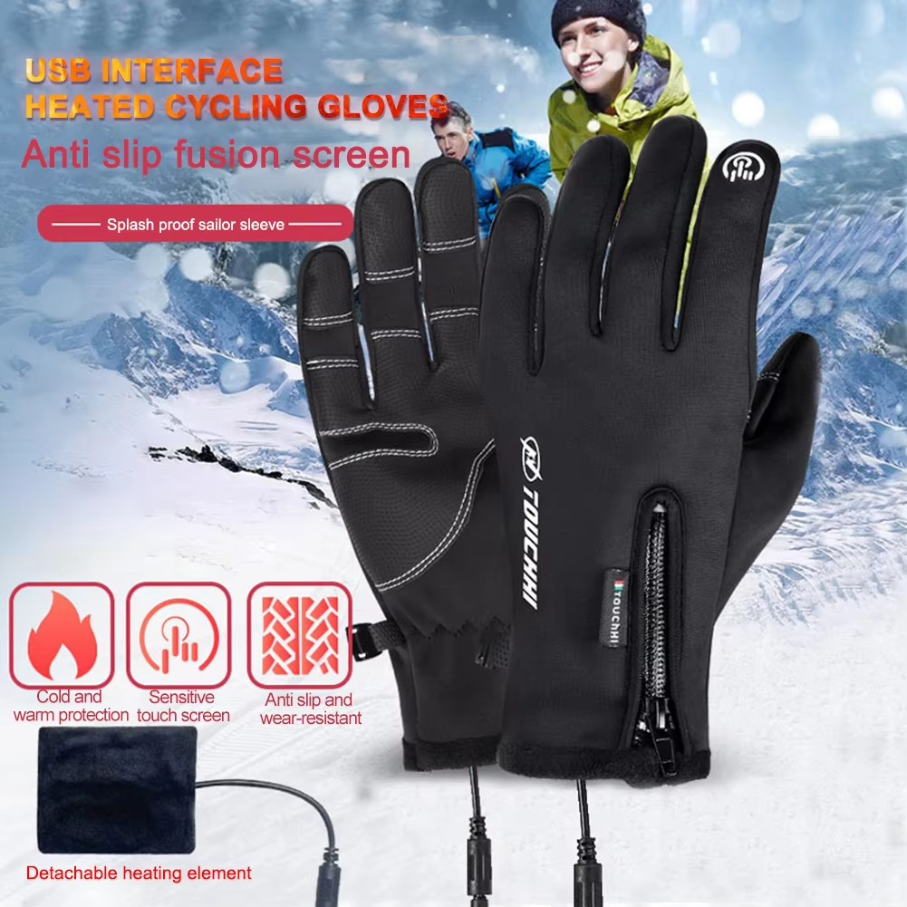 Olvoria | Thermal Gloves Heating, Cycling, Bike, Ski Gloves