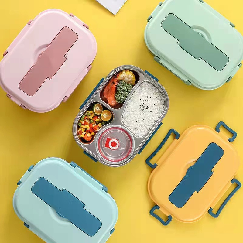 Olvoria | Thermos Bento Lunchbox with Compartments