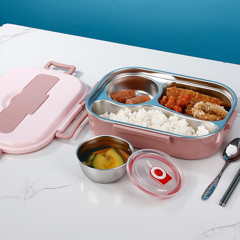 Olvoria | Thermos Bento Lunchbox with Compartments