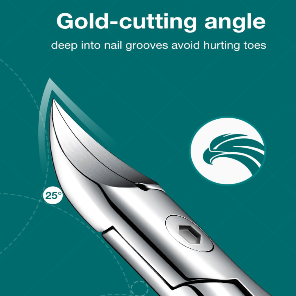 Olvoria | Toenail Clipper for Seniors with Ergonomic Grip