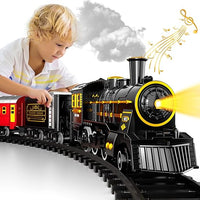 Olvoria | TrackMaster Pro - Elektrická vláčiková súprava na batérie s realistickými zvukmi