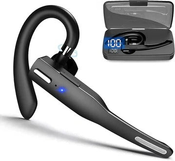 Olvoria | Trucker Dual Mic Wireless Bluetooth 5.1 Noise-Cancelling Headset/Earpiece