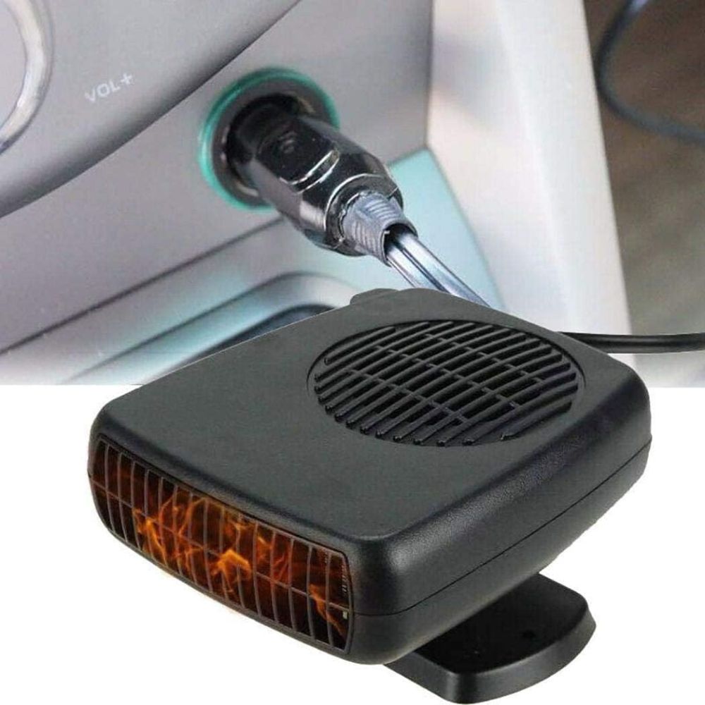 Olvoria | TurboHeat | 12V Car Heater – 150W/300W Ceramic Fan Heater, Portable Car Dehumidifier & Heater