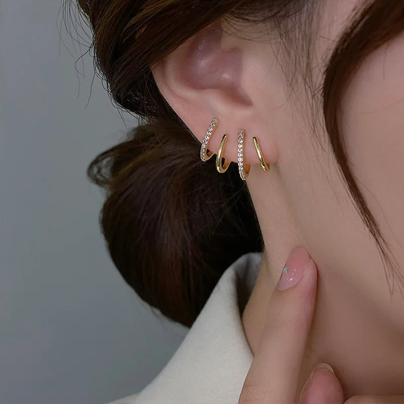Olvoria | Twisted Earrings | Elegant Design | Gold or Silver