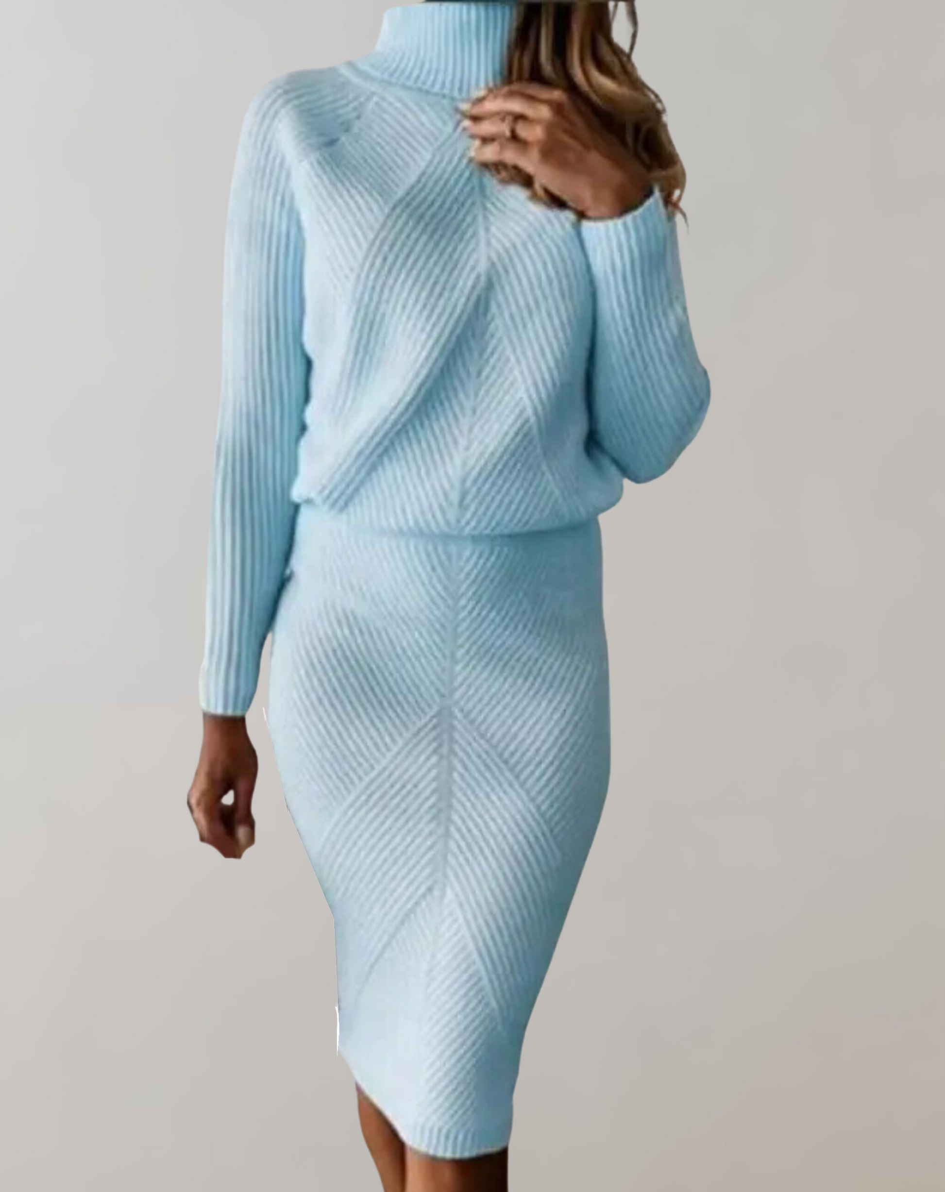 Olvoria - Two-Piece Set with Slim Skirt
