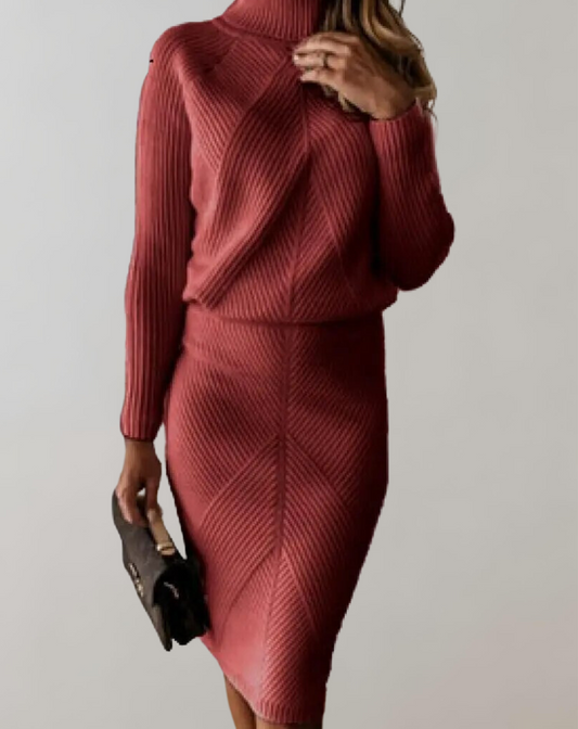 Olvoria - Two-Piece Set with Slim Skirt