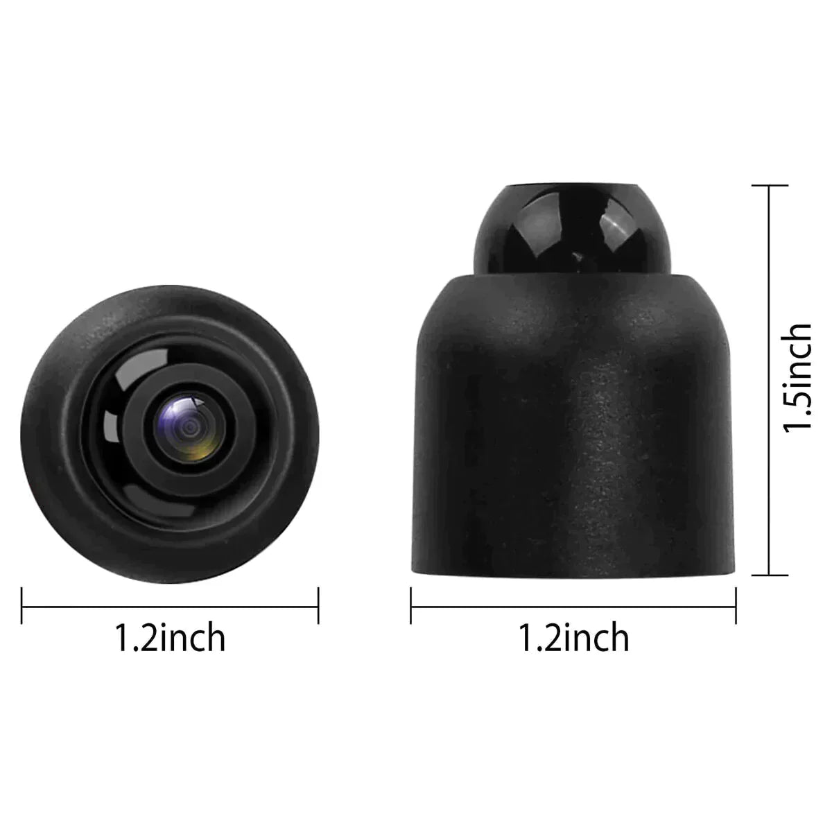 Olvoria | Ultra-Small WiFi IP Camera | 1080p Full HD | 120° Wide Angle Lens | Infrared Night Vision & Motion Sensor | 2-Way Audio | Global Remote Access
