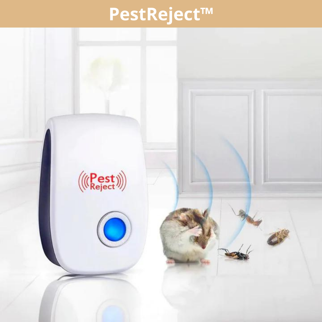Olvoria | Ultrasonic Pest Repeller for Rodents & Insects, 80m² Coverage