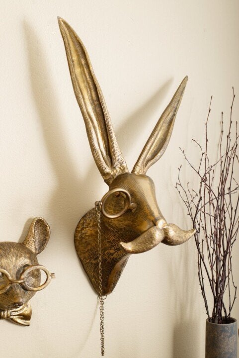 Olvoria | Unique Animal Head Wall Decoration for Home