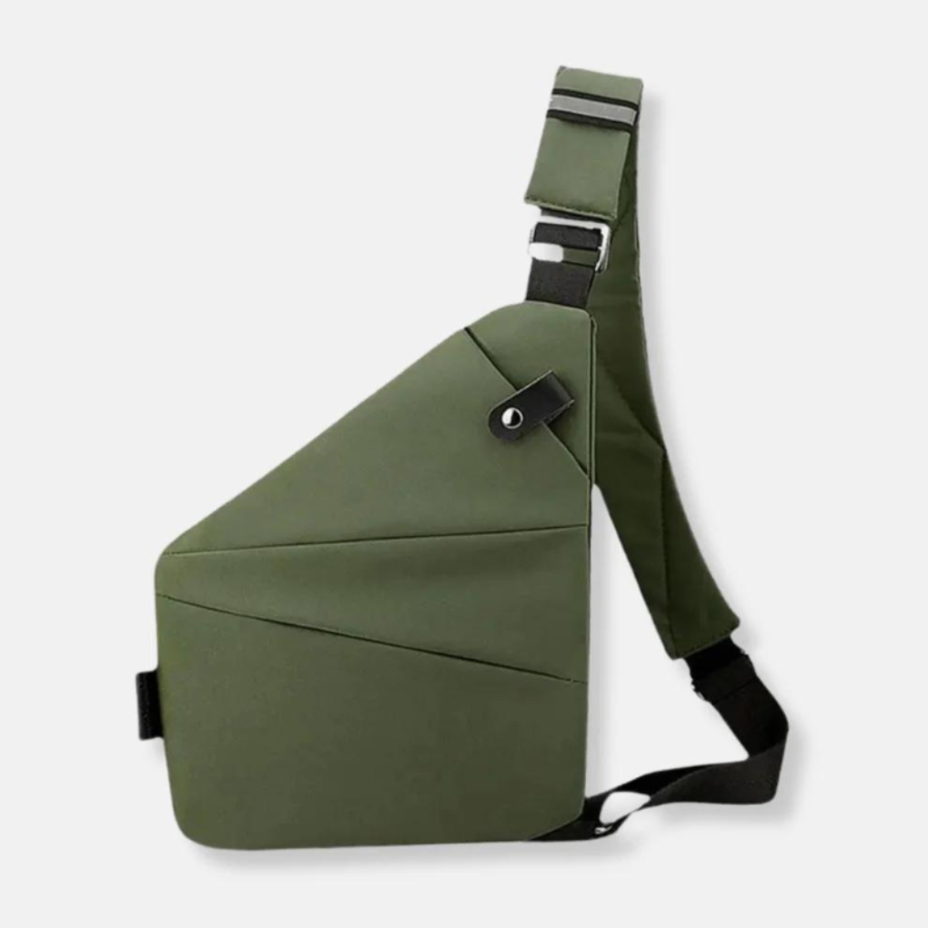 Olvoria | Unisex Anti-Theft Crossbody Bag - Hidden Zipper