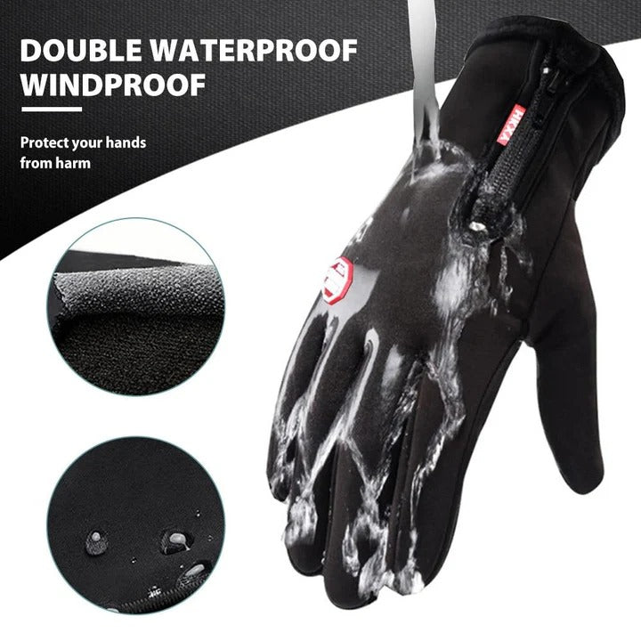 Olvoria | Unisex Heated Thermal Gloves for Winter Outdoor Activities