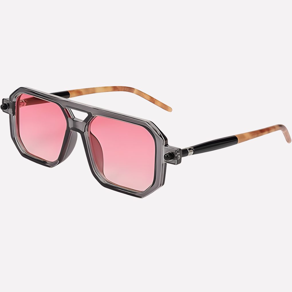 Olvoria | Unisex Square Aviator Sunglasses