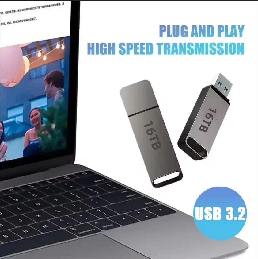 Olvoria | USB 3.2 Flash Drive | High-Speed, Waterproof & Shockproof for Windows and Mac OS